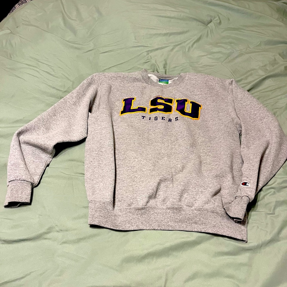 Vintage Champion Eco Boost LSU Tigers of the SEC sweatshirt size Medium